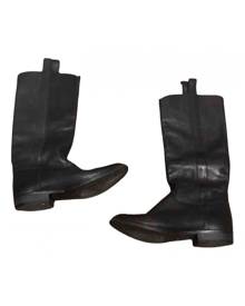 Maison Martin Margiela black Leather Boots