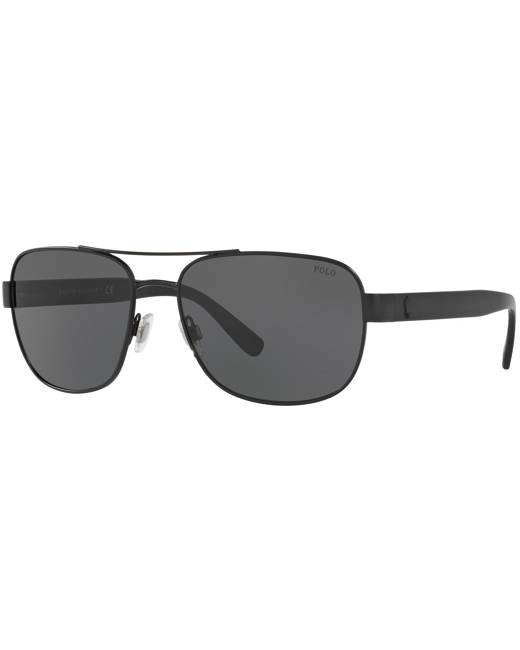 Ralph Lauren Polo PH4133 500371 Havana Rectangle Square Men's 59 mm  Sunglasses | eBay