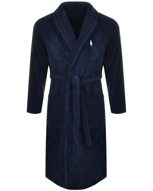 ralph lauren hooded bathrobe