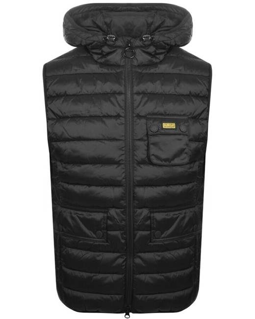 barbour hooded gilet