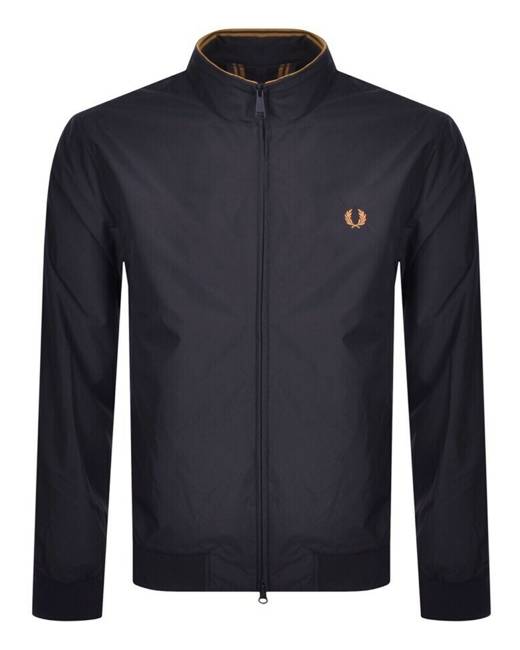 Fred perry leather on sale jacket