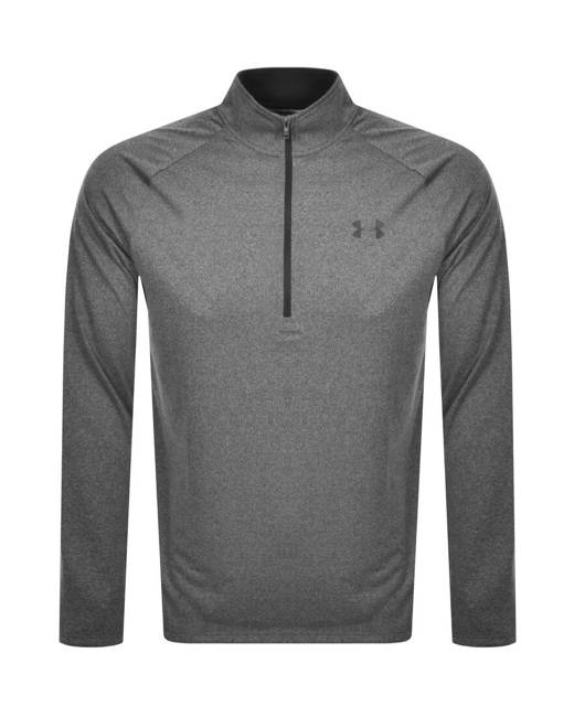 Under Armour Rush full zip woven jacket in black