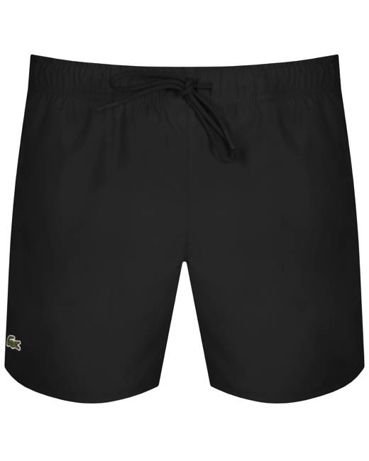 Mens black sale lacoste shorts