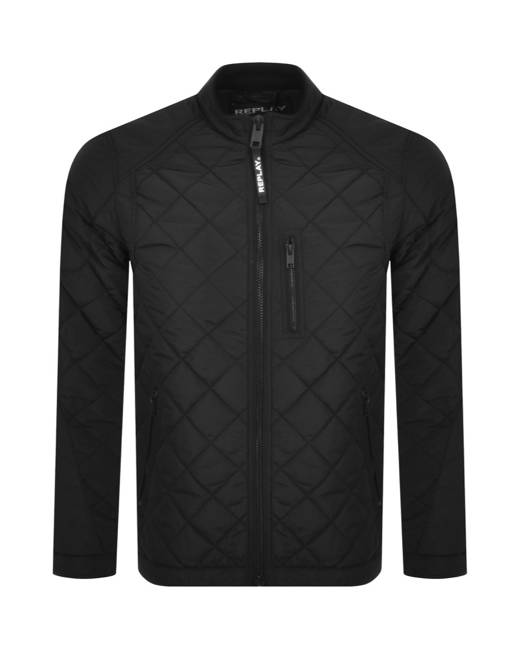 Buy Black Jackets & Coats for Men by REPLAY Online | Ajio.com