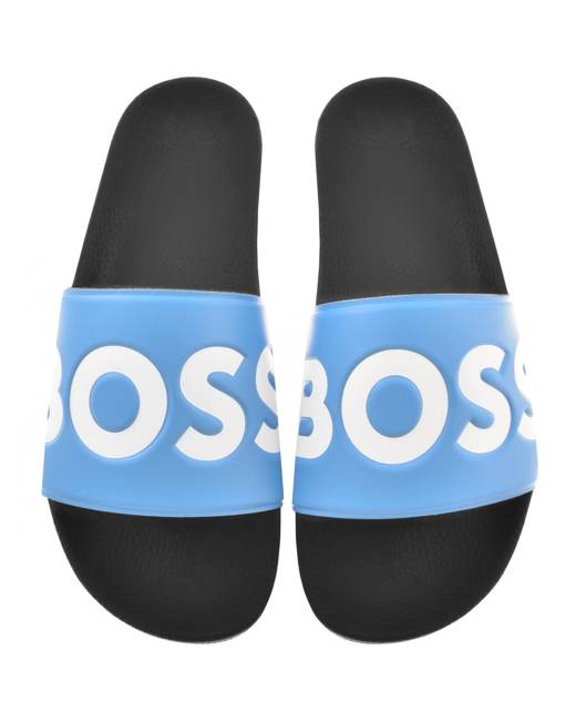 Boss discount sliders black