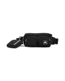 Dsquared2 Black Logo Nylon Belt Bag