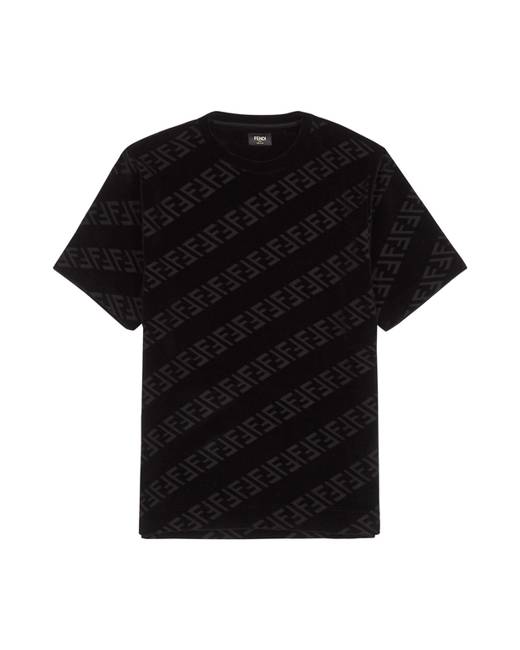 Fendi Men's Round Neck T-Shirts - Clothing | Stylicy USA
