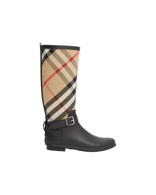 burberry ankle rain boots