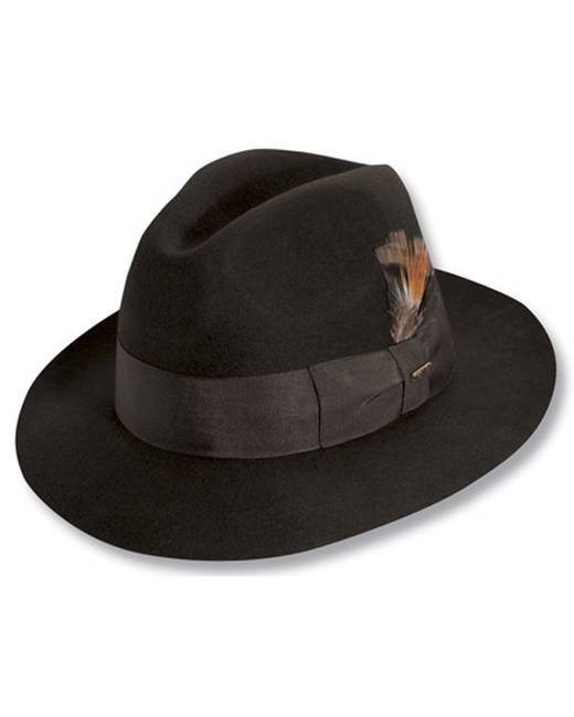 mens fur fedora hat