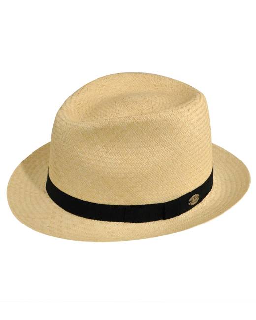 Hat Classic Short Hat Brim Hat Men's Wool Polyester Fedora Hat Top Knight Hat Ladies Dress Matching Color : Black, Size : 58CM 