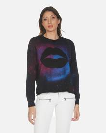 Luella Galaxy Lip - Black Galaxy Splatter XS