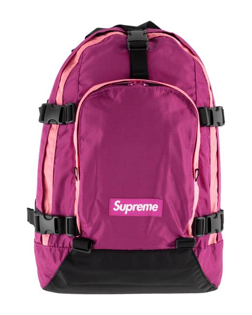 Supreme 2019 F/W Backpack Magenta www.krzysztofbialy.com