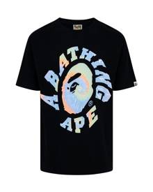 Bape Tie Dye Twist College T-shirt - Small