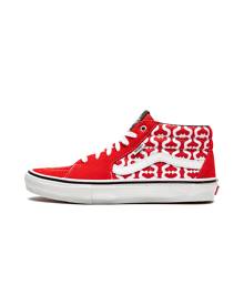 Vans Skate Grosso Mid 'Supreme - Monogram S Red' Shoes - Size 10.5