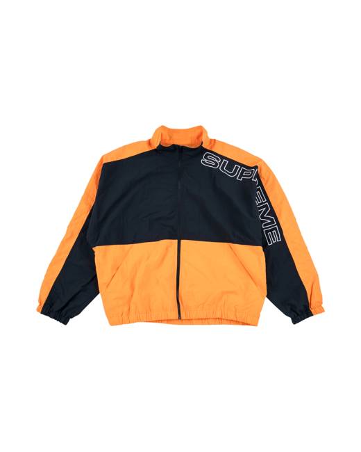 supreme orange bomber jacket