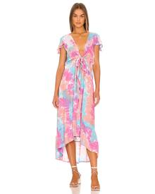 Tiare Hawaii Blake Maxi Dress in Fuchsia. Size S/M.