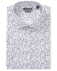 Van Heusen Euro Tailored Fit Short Sleeve Shirt Indigo Floral Print Van Heusen Euro Tailored Fit Short Sleeve Shirt Indigo Floral Print