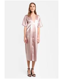 topshop satin jumpsuit