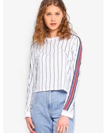 Factorie 90s Crop Long Sleeve Cuffed