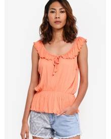 Cotton On Lucy Ruffle Strap Top