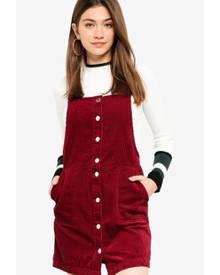 Red cord pinafore on sale dress