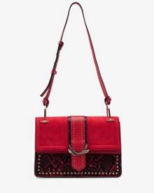 suri snake print shoulder bag