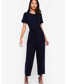 warehouse side knot jumpsuit