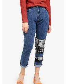 zalora high waist jeans