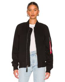 ALPHA INDUSTRIES L-2B Cotton Flight Jacket in Black. Size L, M, S. ALPHA INDUSTRIES L-2B Cotton Flight Jacket in Black. Size L, M, S.