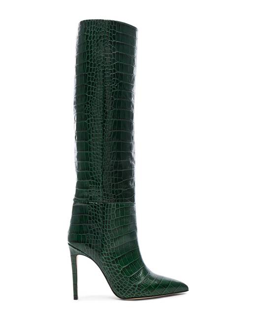 hunter green over the knee boots