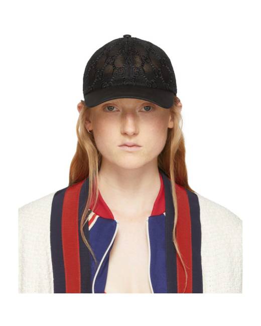 gucci baseball hat women