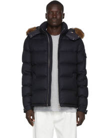 moncler men's genuine fur coats & jackets