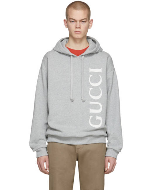 grey gucci hoodie mens