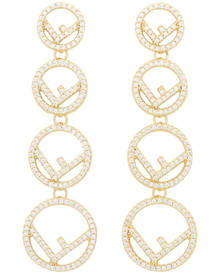 fendi dangle earrings