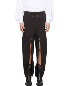 Random Identities Black Versatile Cargo Pants