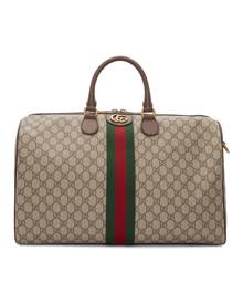 Gucci Beige Medium Ophidia Duffle Bag