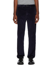 Moncler Navy Corduroy Trousers