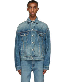 balenciaga denim jacket men