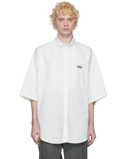 Balenciaga Men's Short Sleeve Shirts - Clothing | Stylicy