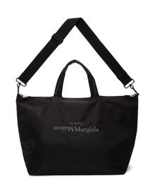 Maison Margiela Black Embroidered Tote