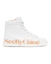 See by Chloe White Essie High-Top Sneakers