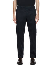 Z Zegna Navy Stretch Cargo Pants