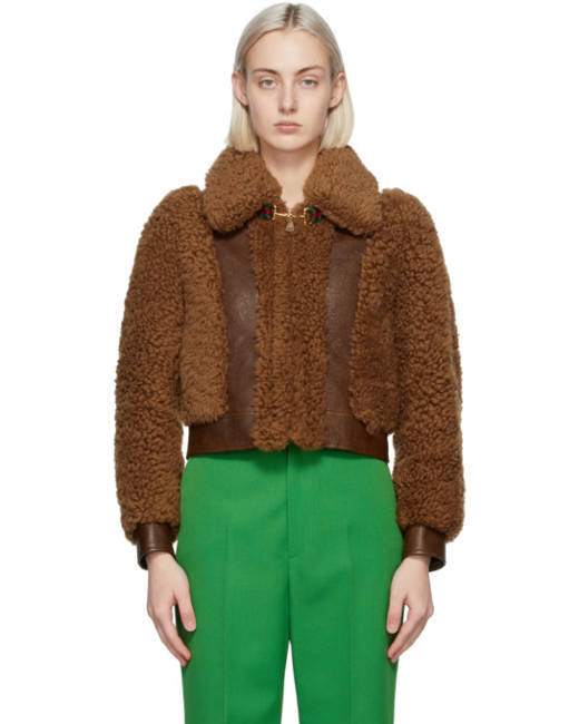 Gucci Women's Faux Fur Jackets - Clothing | Stylicy USA