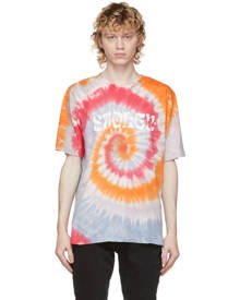 Stolen Girlfriends Club Multicolor Logo Tie-Dye T-Shirt