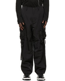 Julius Black Gasmask Cargo Pants