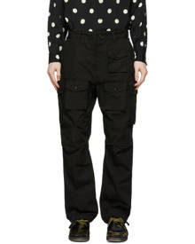 Engineered Garments Black Cotton Ripstop Cargo Pants