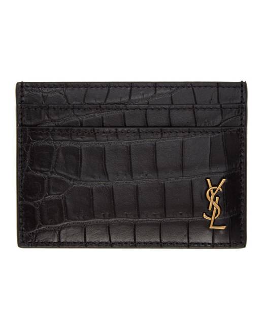 Ssense ysl shop card holder