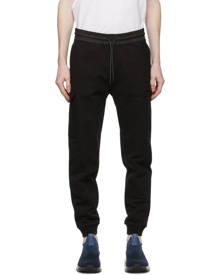 Z Zegna Black Cotton Cargo Pants