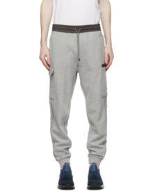 Z Zegna Grey Cotton Cargo Pants