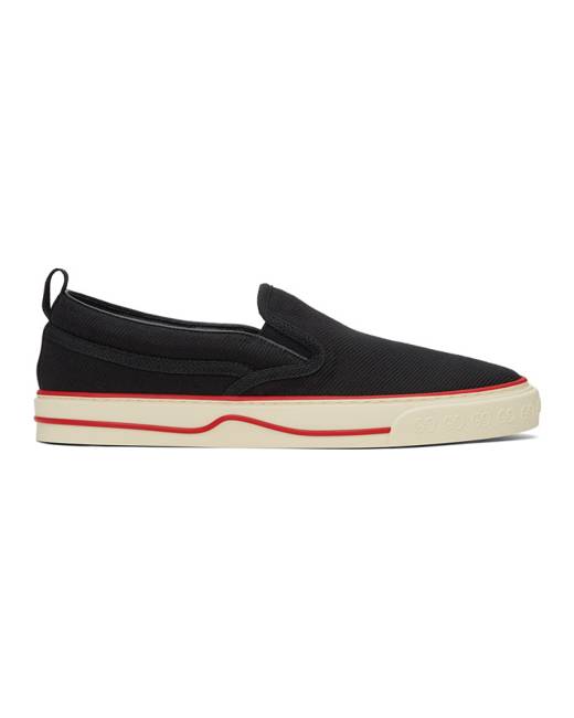 Gucci black sale slip on